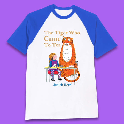 The Tiger Who Came To Tea Baseball T-Shirt