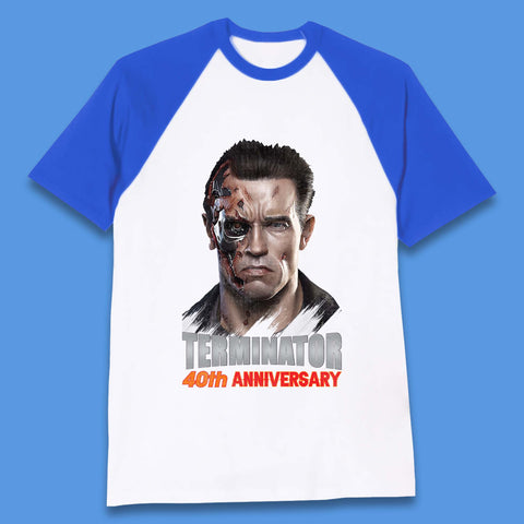 Terminator 40th Anniversary Baseball T-Shirt