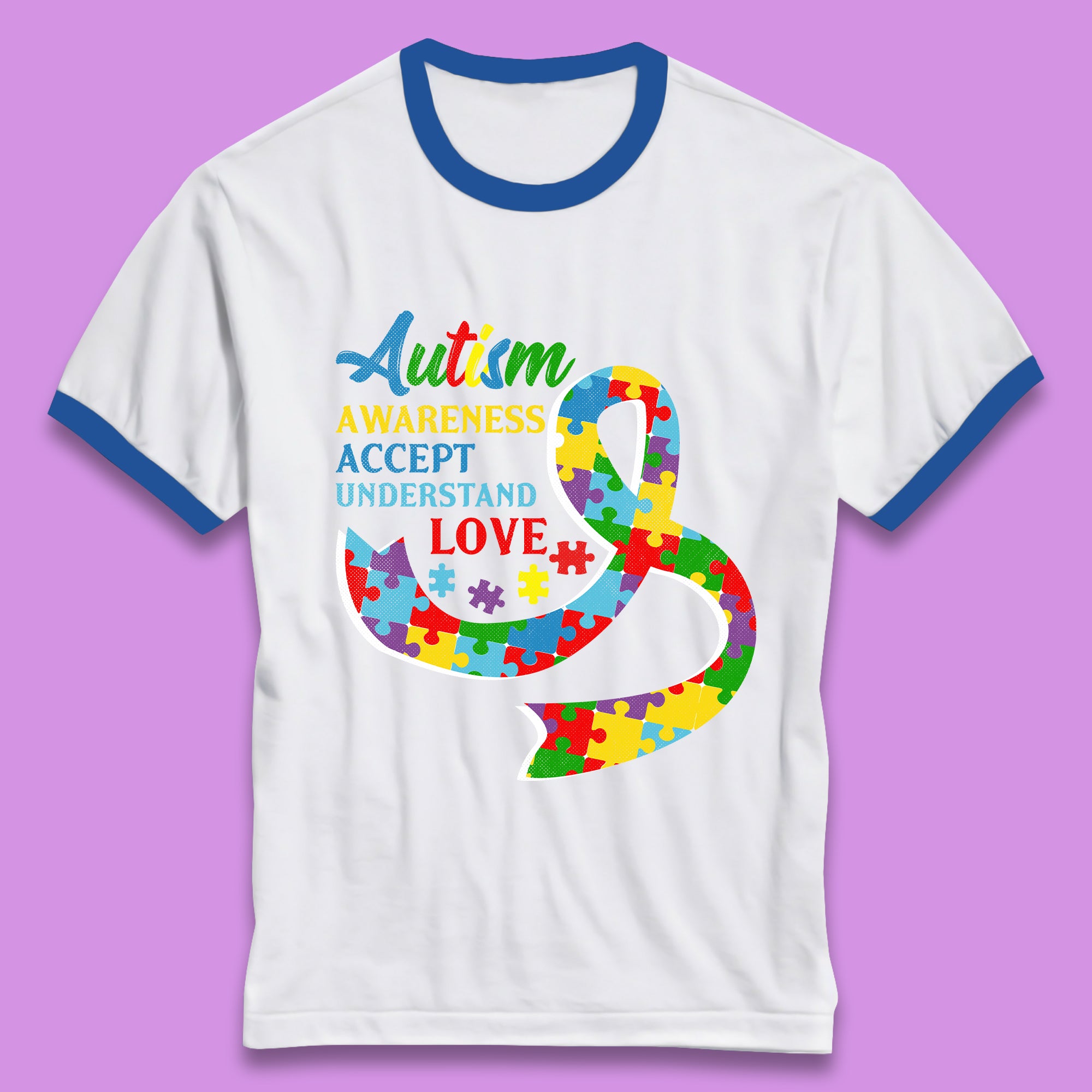 Autism Awareness Ringer T-Shirt