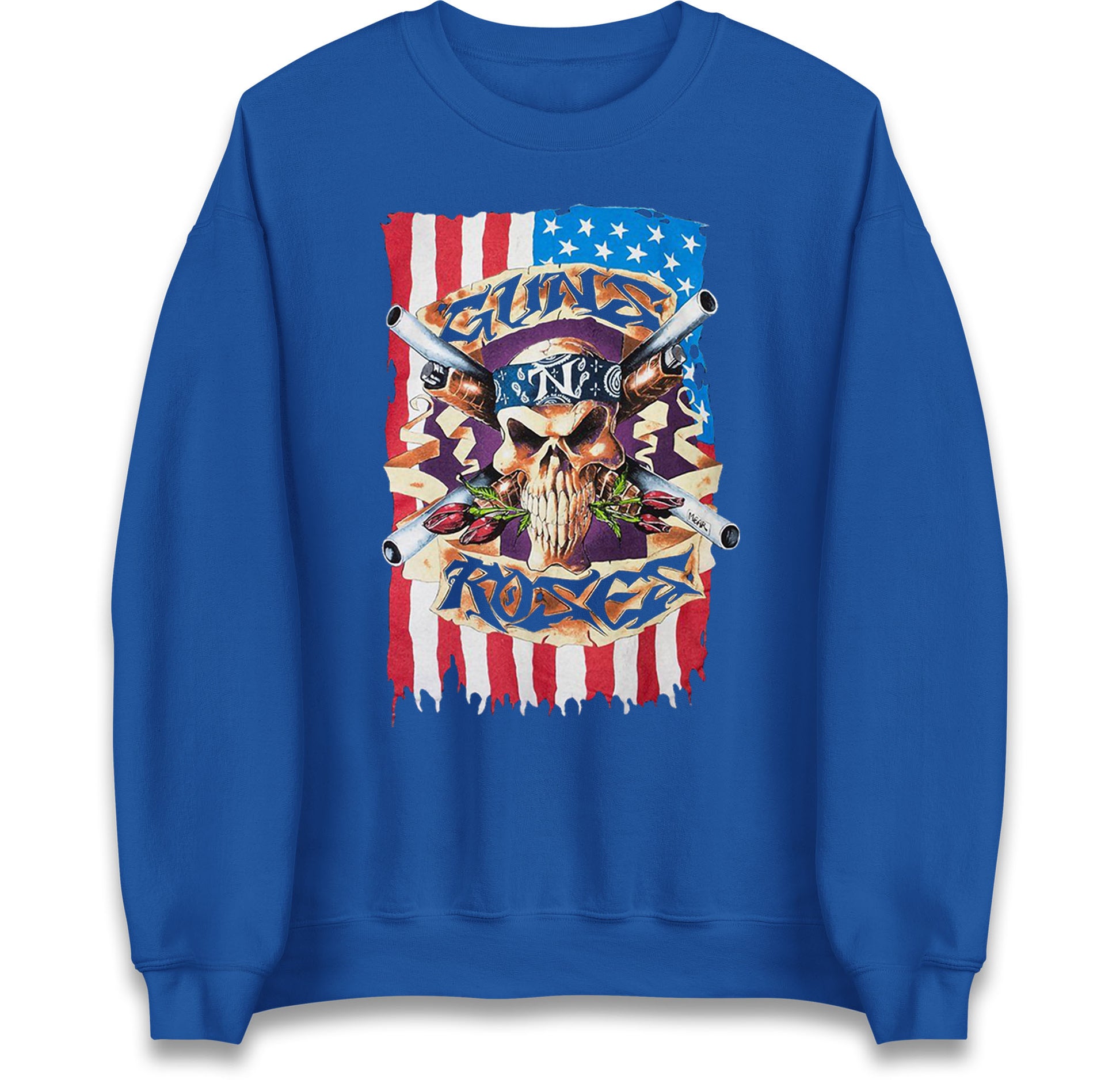Guns N Roses American Flag Jumper