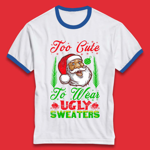 Ugly Sweaters Christmas Ringer T-Shirt