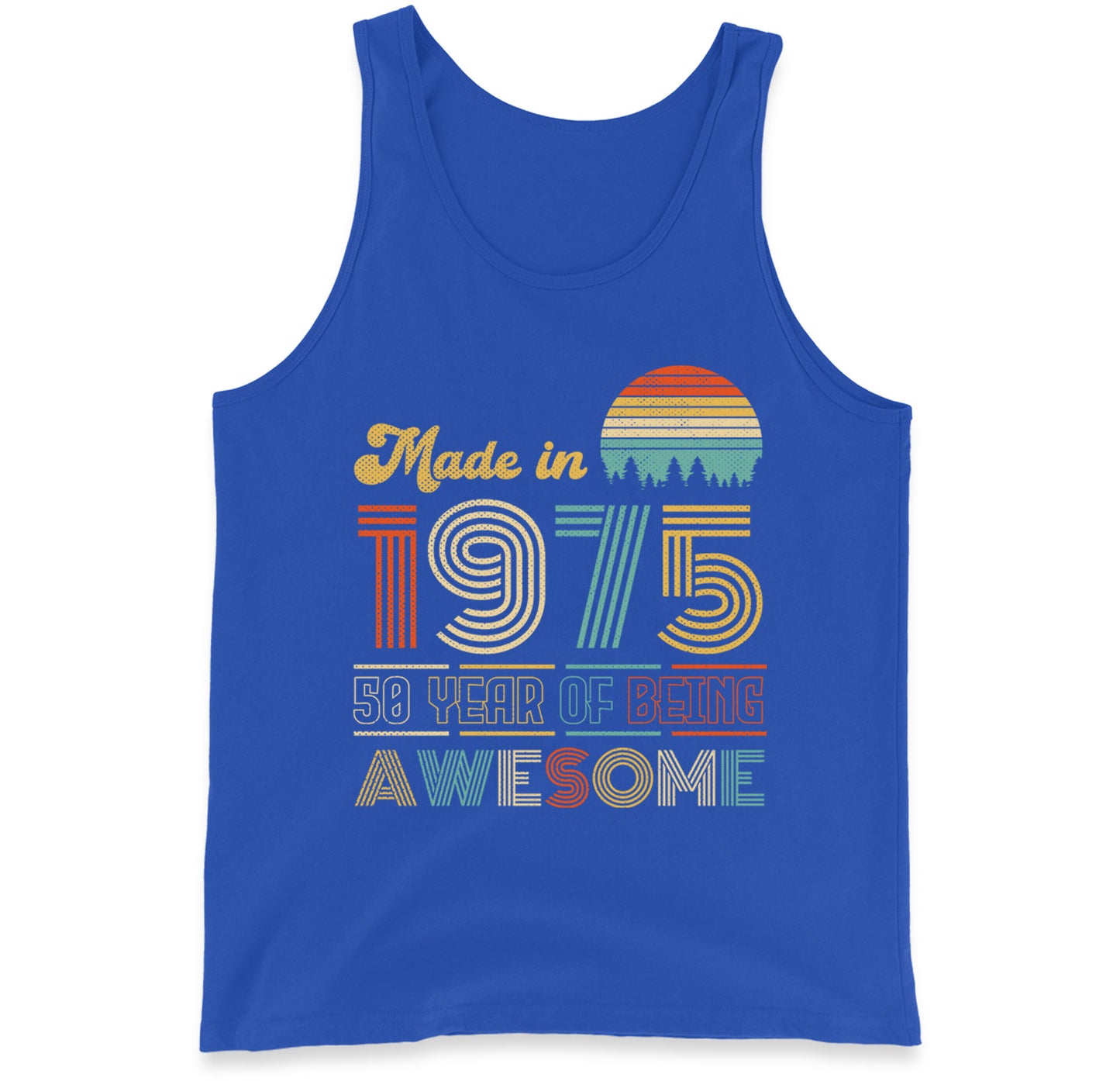 Vintage 50th Birthday Tank Top