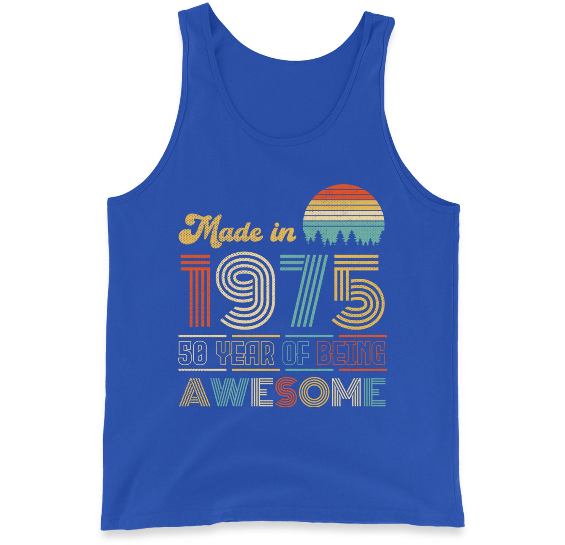 Vintage 50th Birthday Tank Top