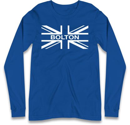 Bolton Union Jack Long Sleeve T Shirt