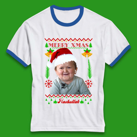 Merry Xmas Hasbullah Christmas Ringer T-Shirt