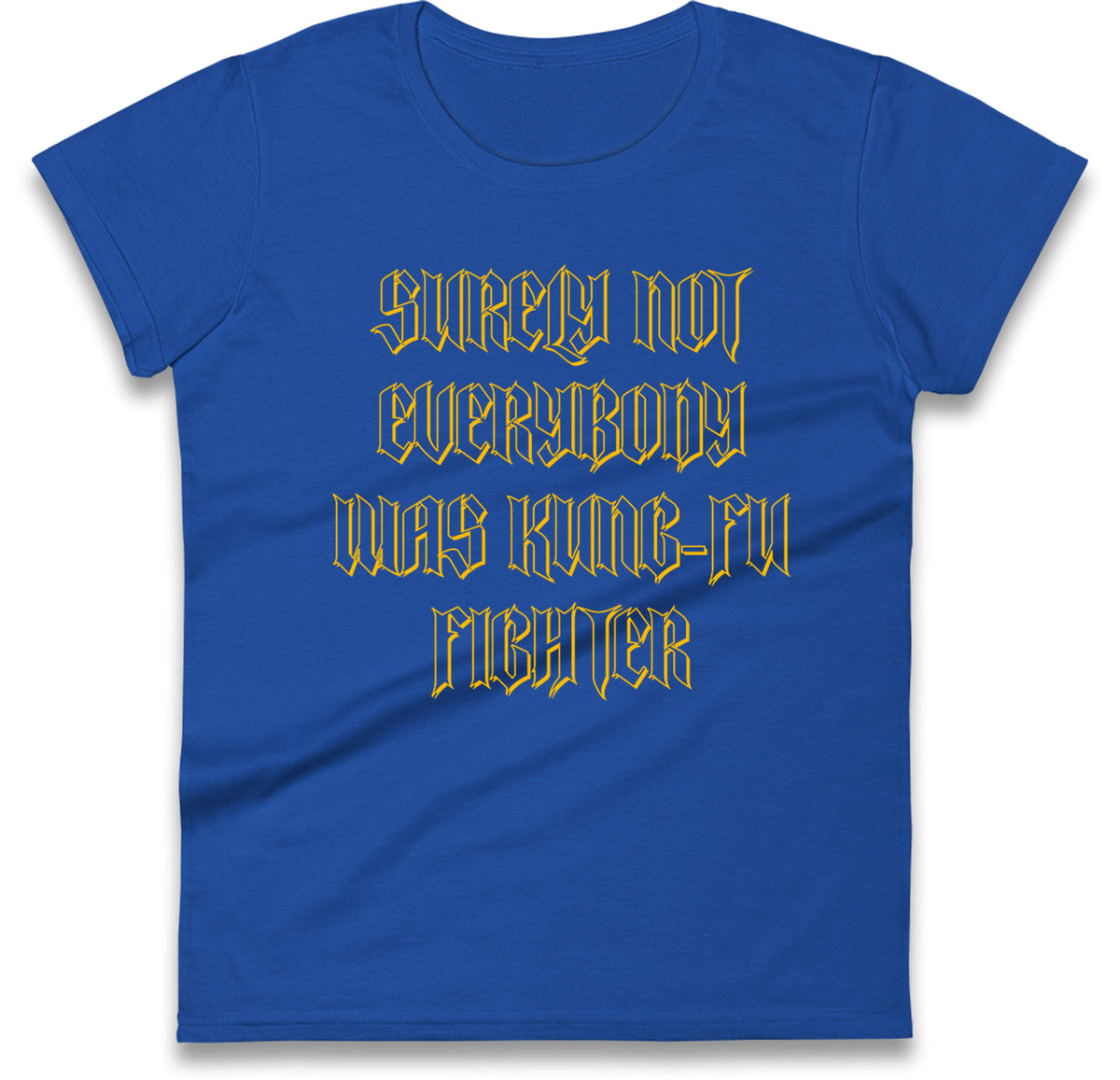 Kung Fu Fighter Womens T Shirt