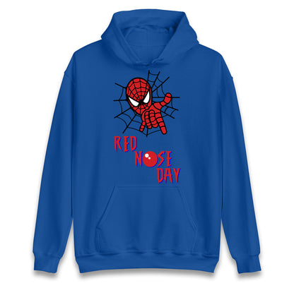 Spider Man Red Nose Day Hoodie