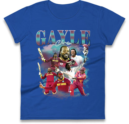 Chris Gayle Ladies T Shirt