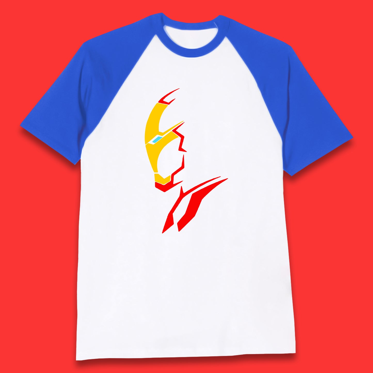 Marvel Avengers Iron Man Superhero Comic Book Character Iron-Man Marvel Comics Baseball T Shirt