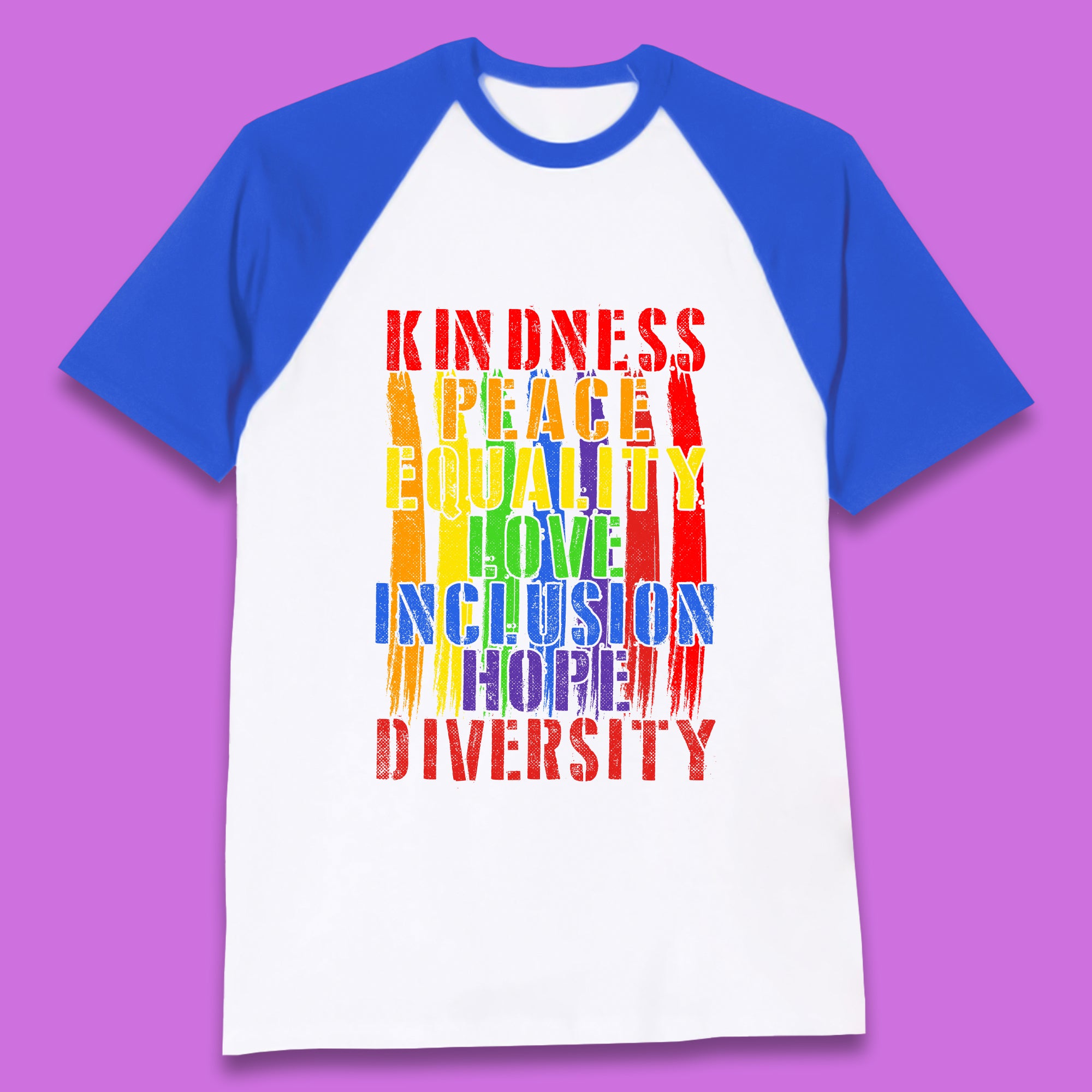 Pride Ally Baseball T-Shirt 