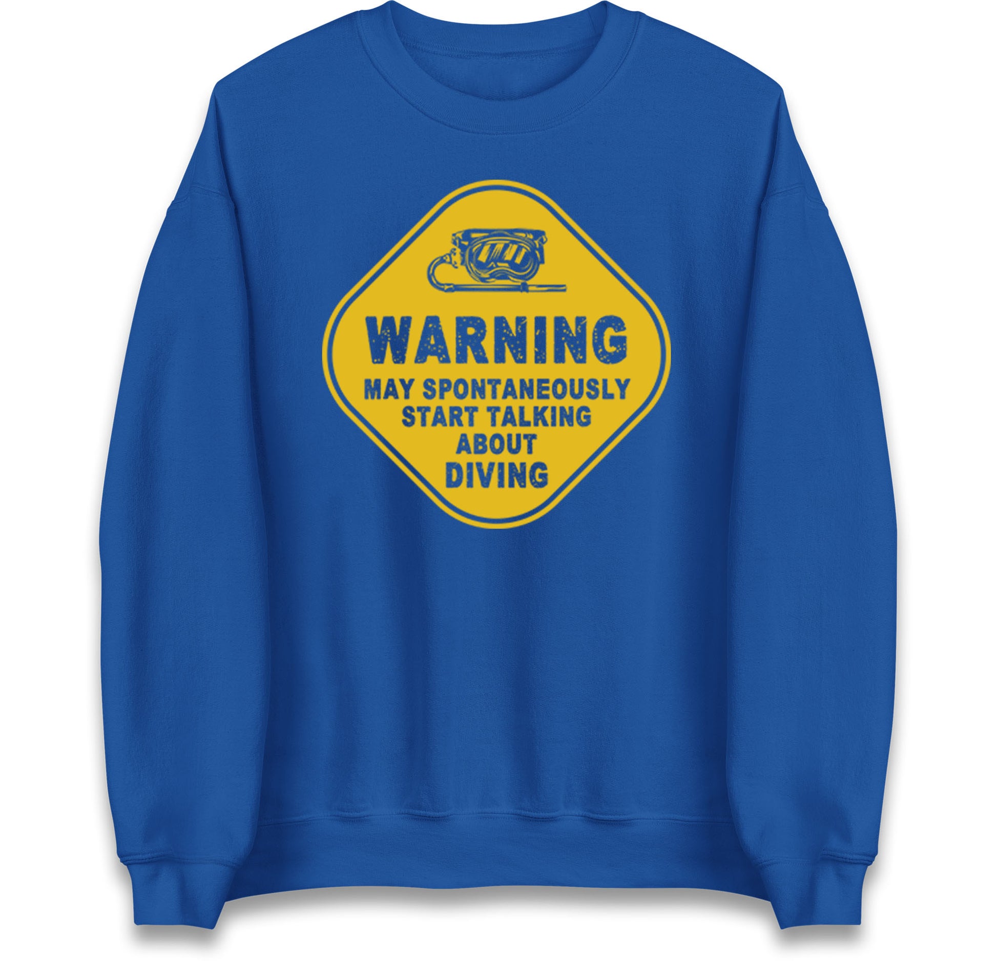 warning diving jumper