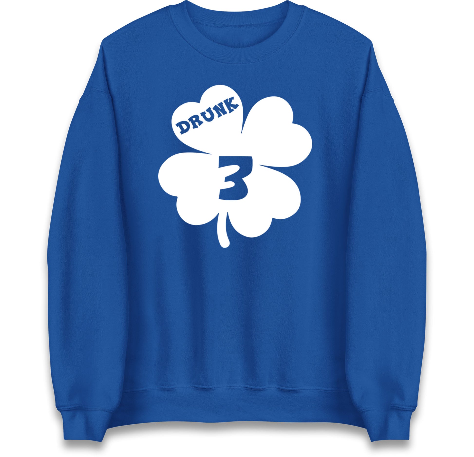 Drunk 3 St Patricks Day Jumper