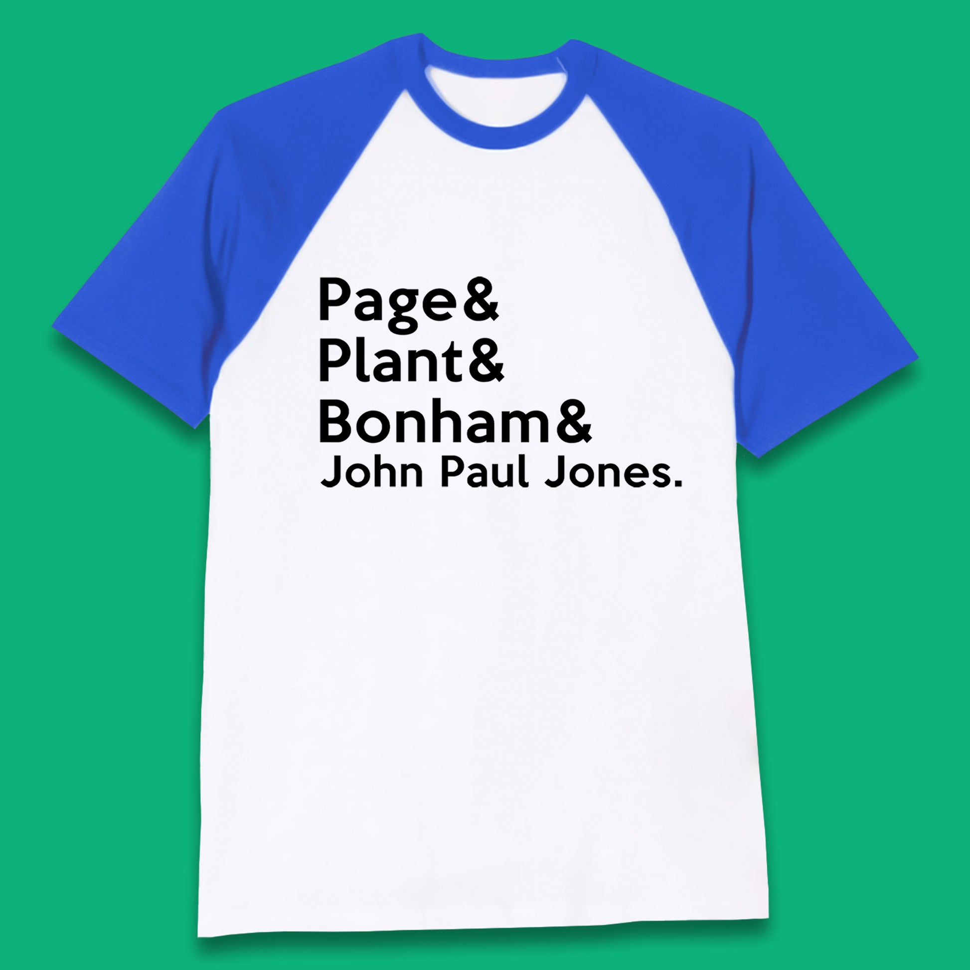 Led Zeppelin Raglan T Shirt