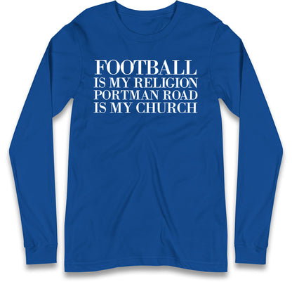 Football is My Portman Long Sleeve T Shirt