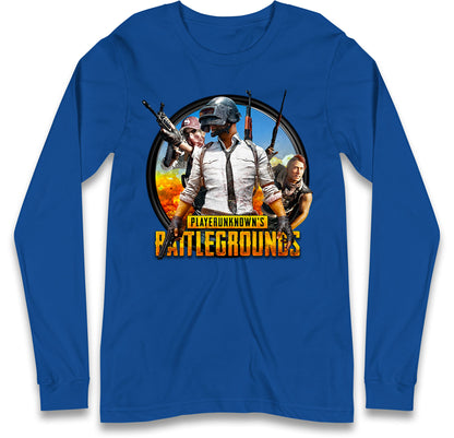 PUBG Battle Long Sleeve T Shirt