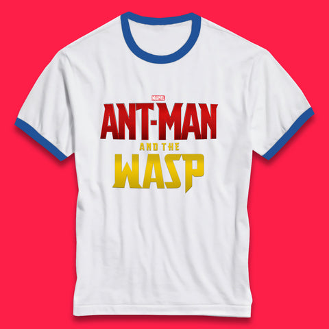 Marvel Ant Man and The Wasp American Comic Superhero Marvel Avengers Movie Ringer T Shirt