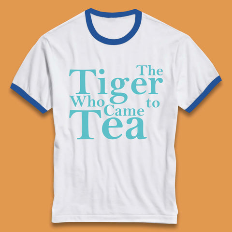 The Tiger Who Came To Tea Story Book Ringer T-Shirt