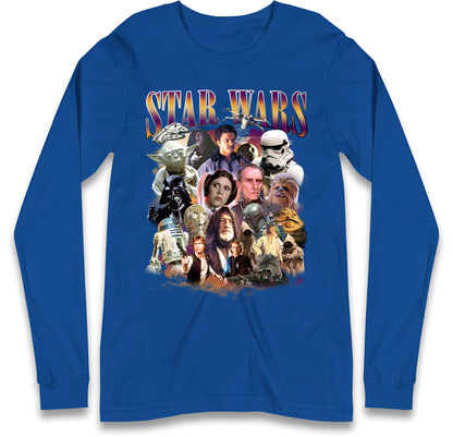 Star Wars Bootleg Long Sleeve T Shirt