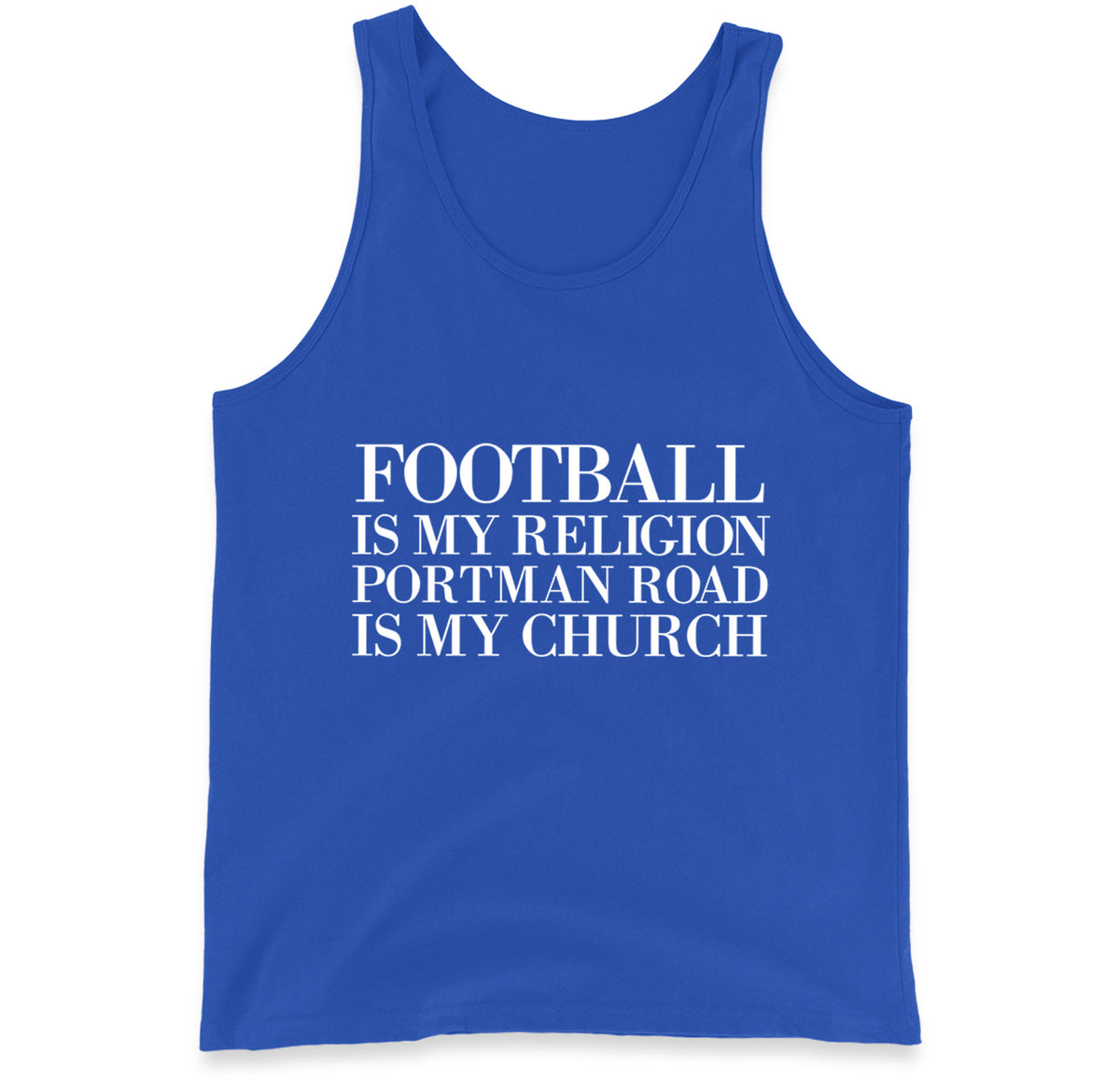 Football is My Portman Tank Top
