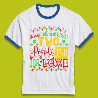 Love Christmas Ringer T-Shirt