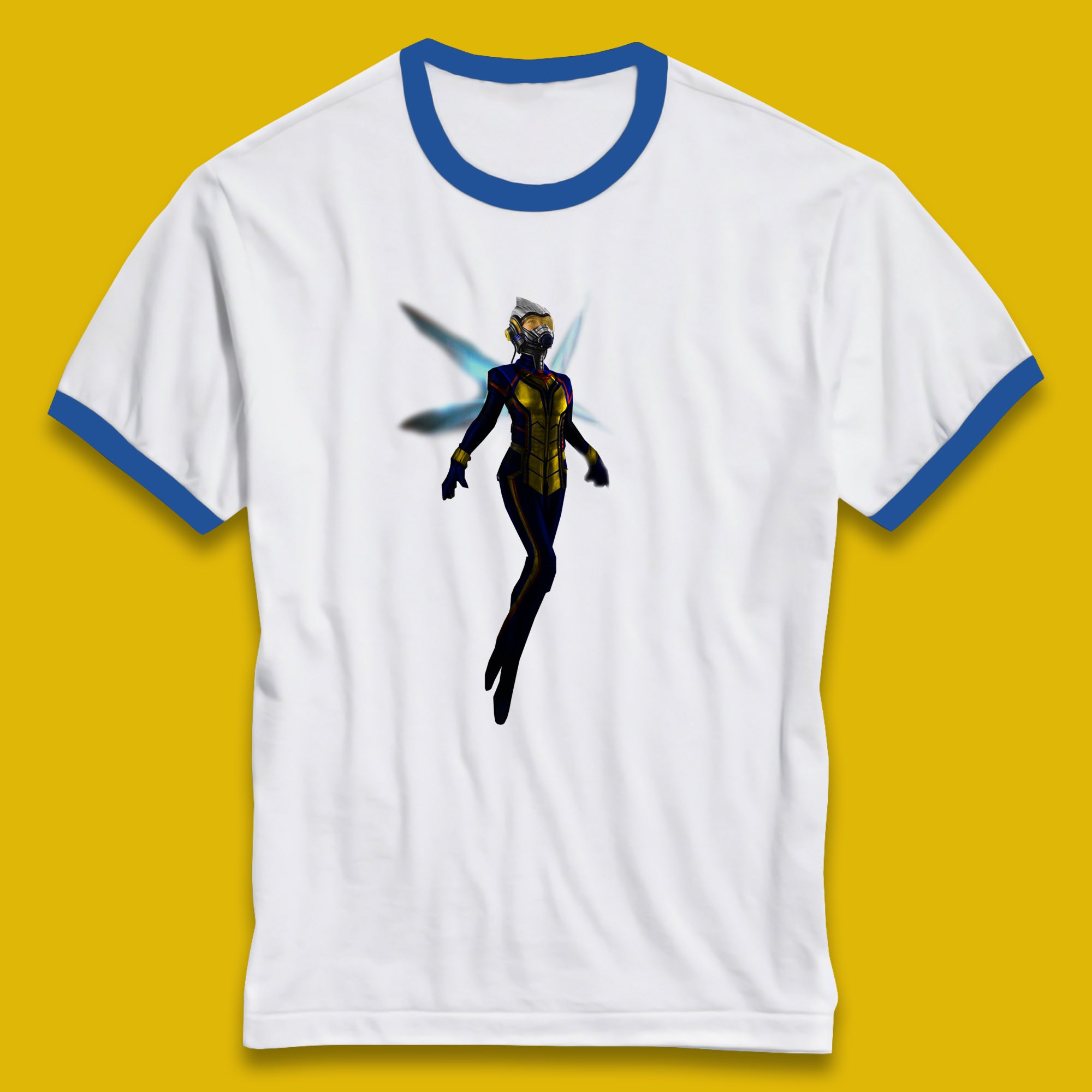 Marvel The Wasp Ant-Man Hank Pym Ghost Hope Pym Superhero Fictional Avengers Movie Character Ringer T Shirt