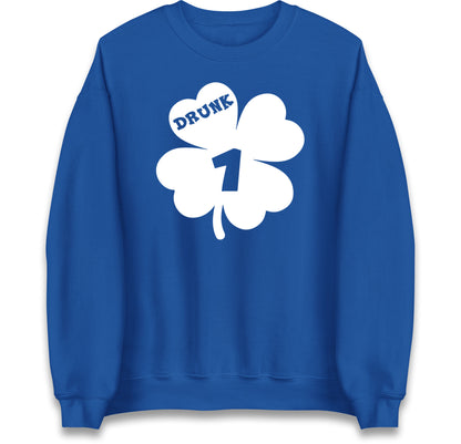 Drunk 1 St Patricks Day Jumper