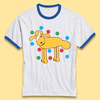 Spotty Pudsey Sheep Children In Need Dotty Spot Charity Raising Pudsey Sheep Ringer T Shirt