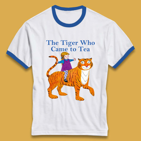 The Tiger Who Came To Tea Book Day Ringer T-Shirt