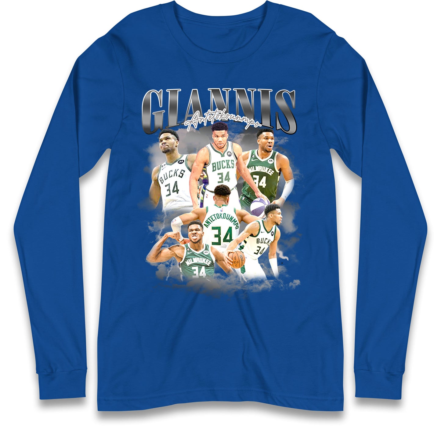 Giannis Antetokounmpo Long Sleeve T Shirt