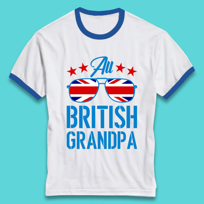 British Grandpa Ringer T-Shirt