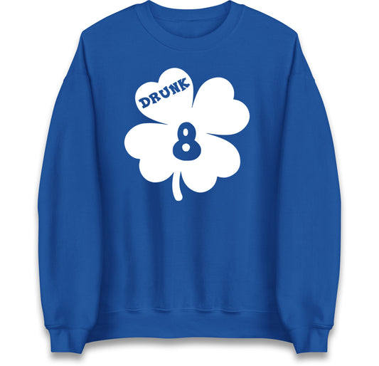 Drunk 8 St Patricks Day Jumper