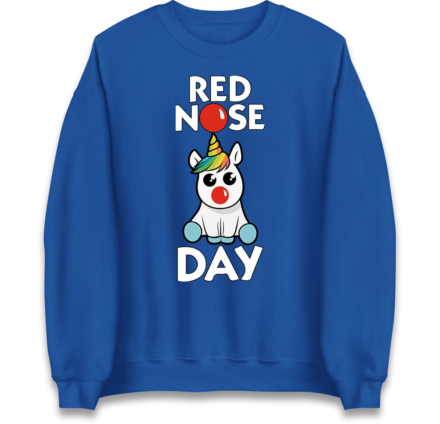Red Nose Day Unicorn Jumper