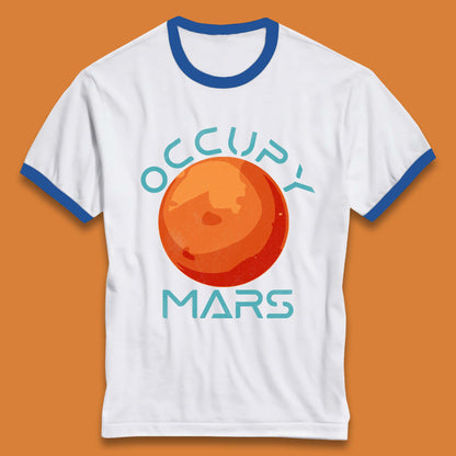 Occupy Mars Ringer T-Shirt