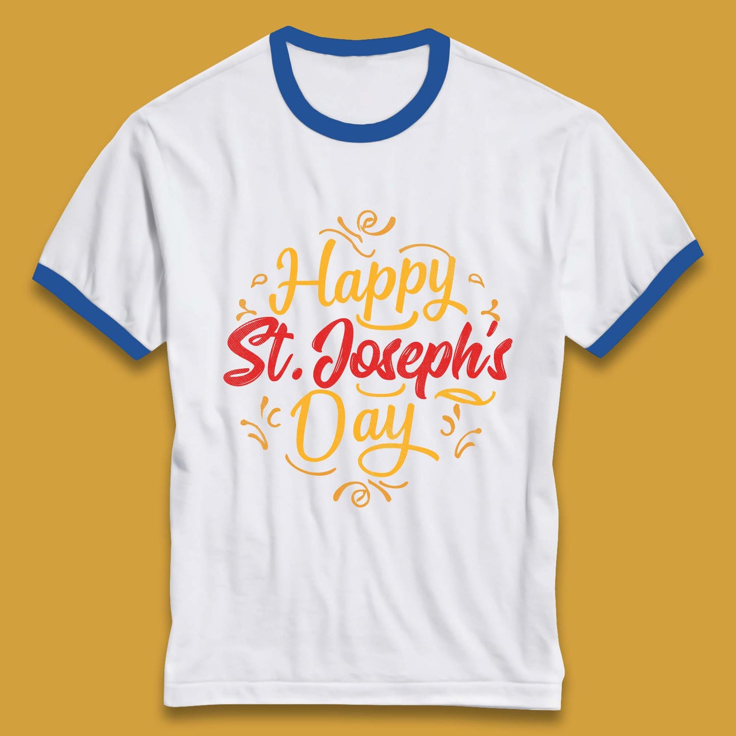 Happy St. Joseph's Day Ringer T-Shirt