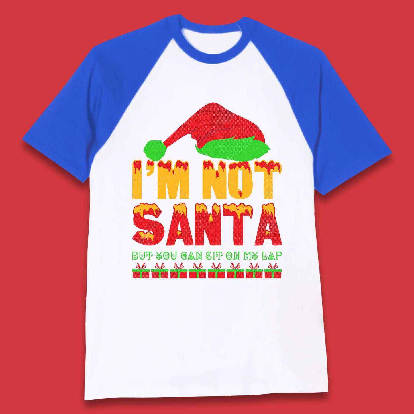 Funny Christmas Humor Baseball T-Shirt