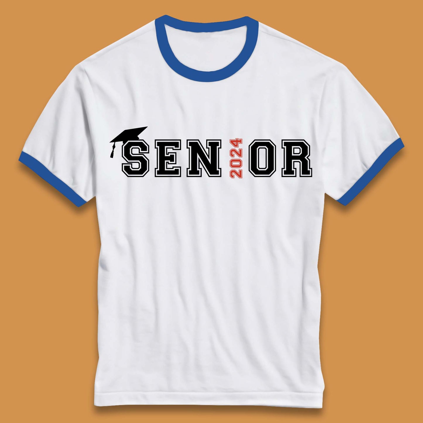 Senior 2024 Ringer T-Shirt