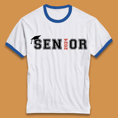 Senior 2024 Ringer T-Shirt