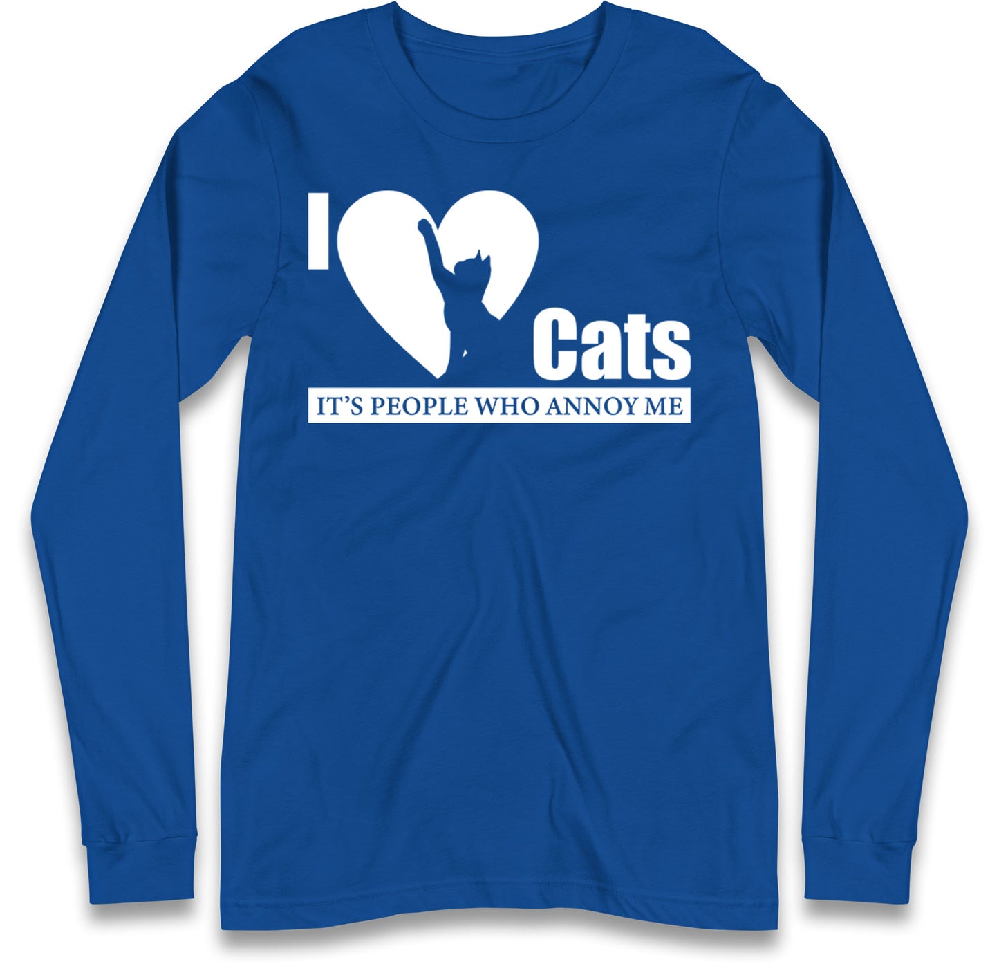 i love cats long sleeve t shirt