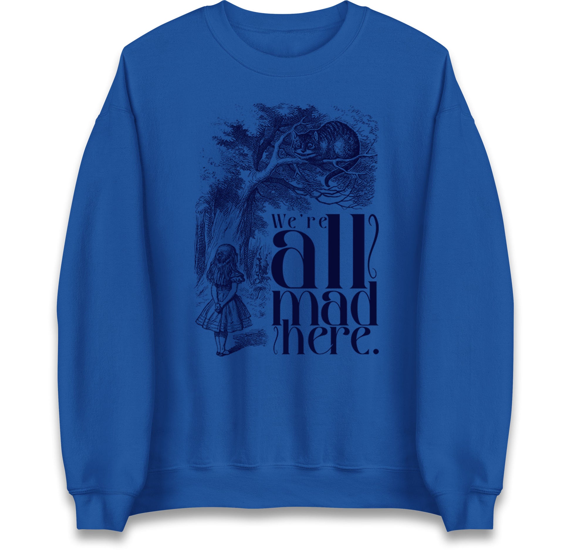 Alice And Cheshire Cat Jumper