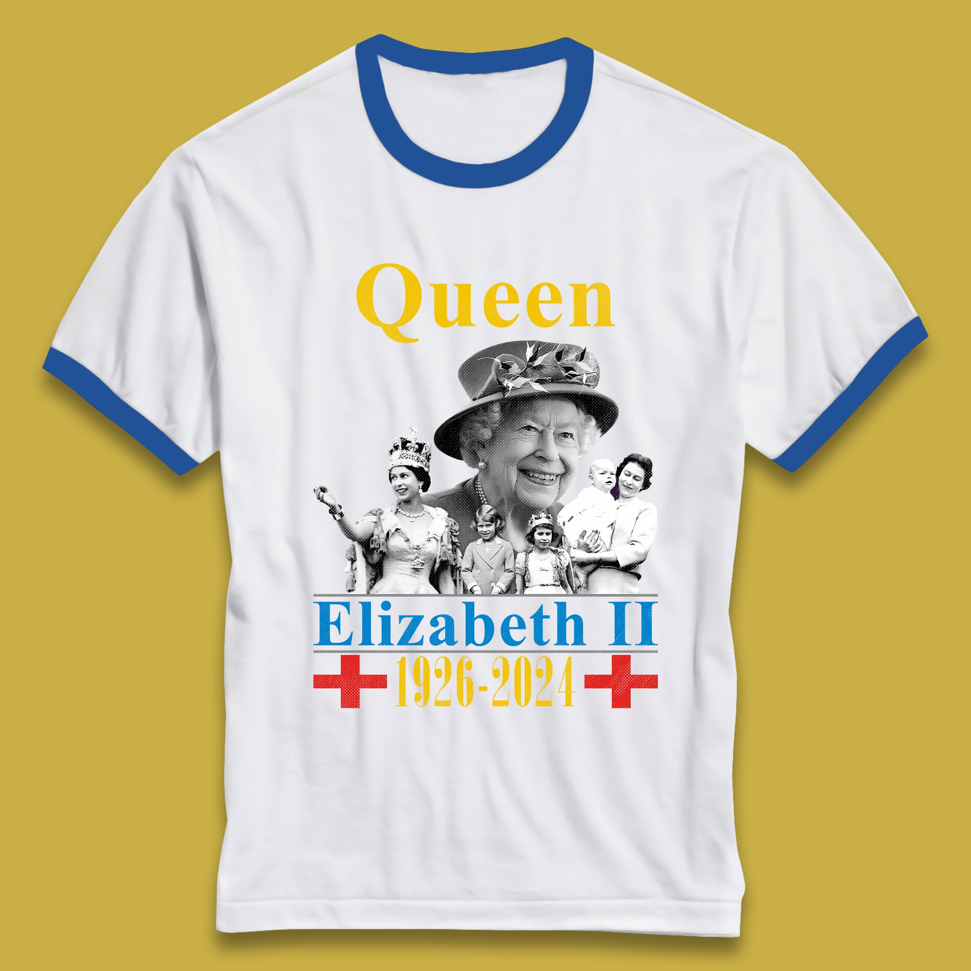 Queen Elizabeth II Ringer T-Shirt