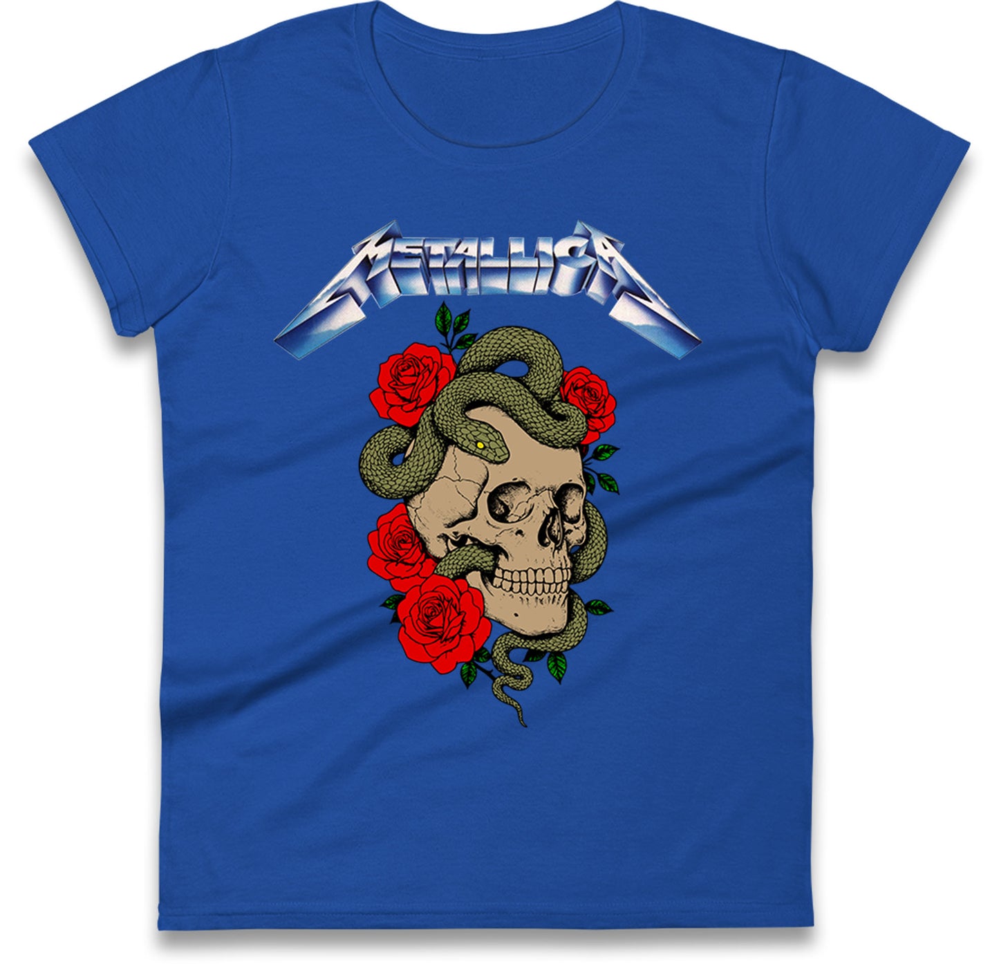 Metallica Skull Ladies T Shirt
