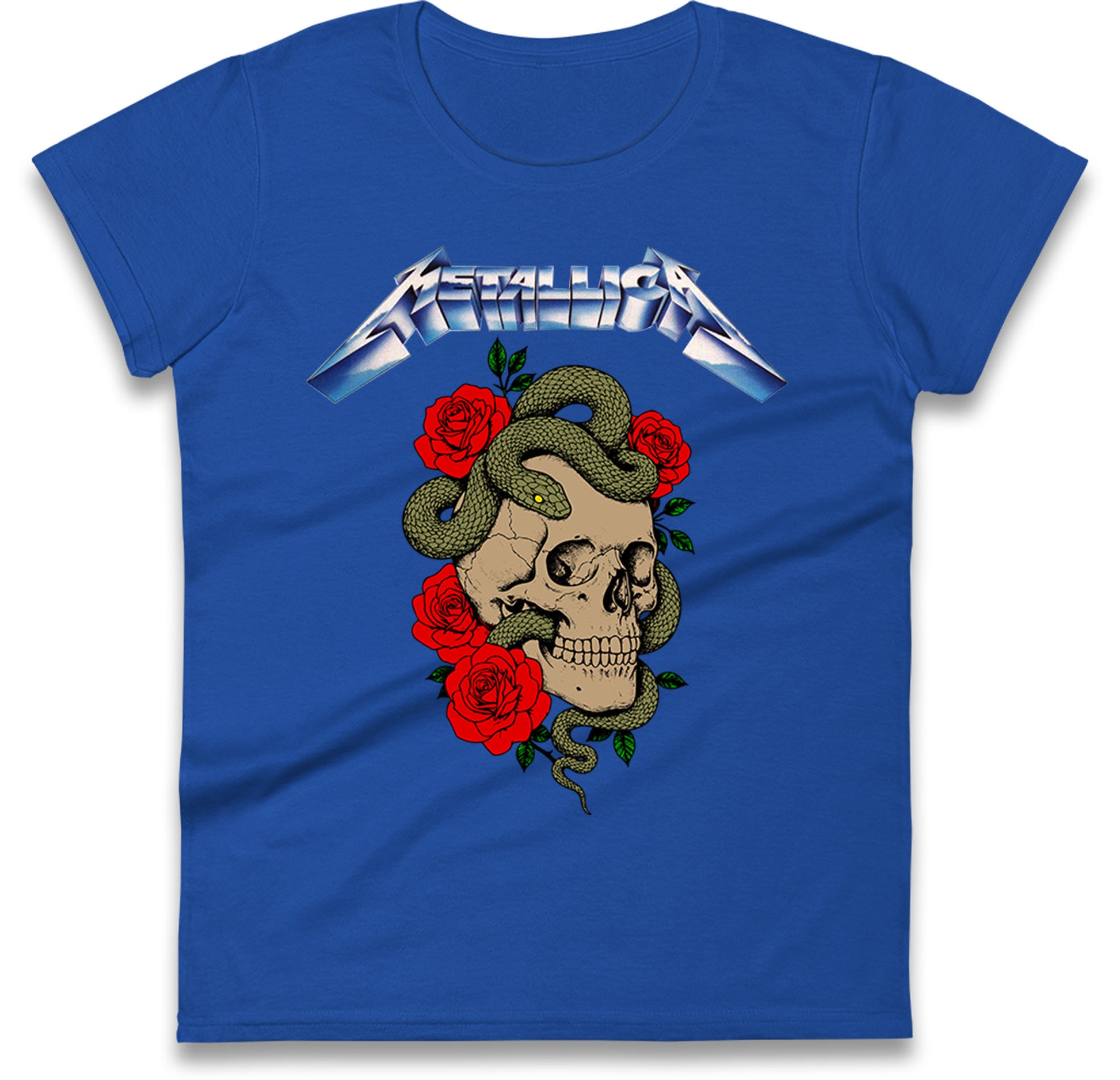 Metallica Skull Ladies T Shirt