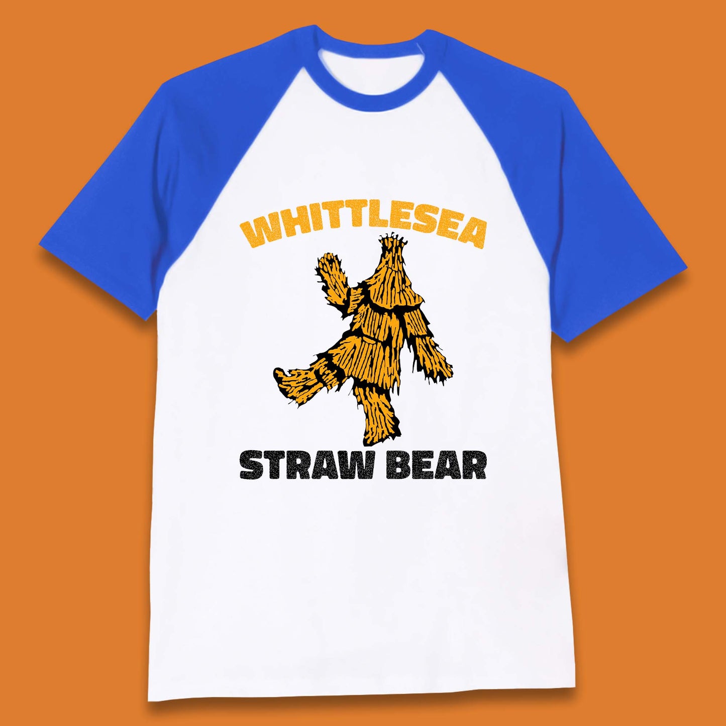 Whittlesea Straw Bear Baseball T-Shirt