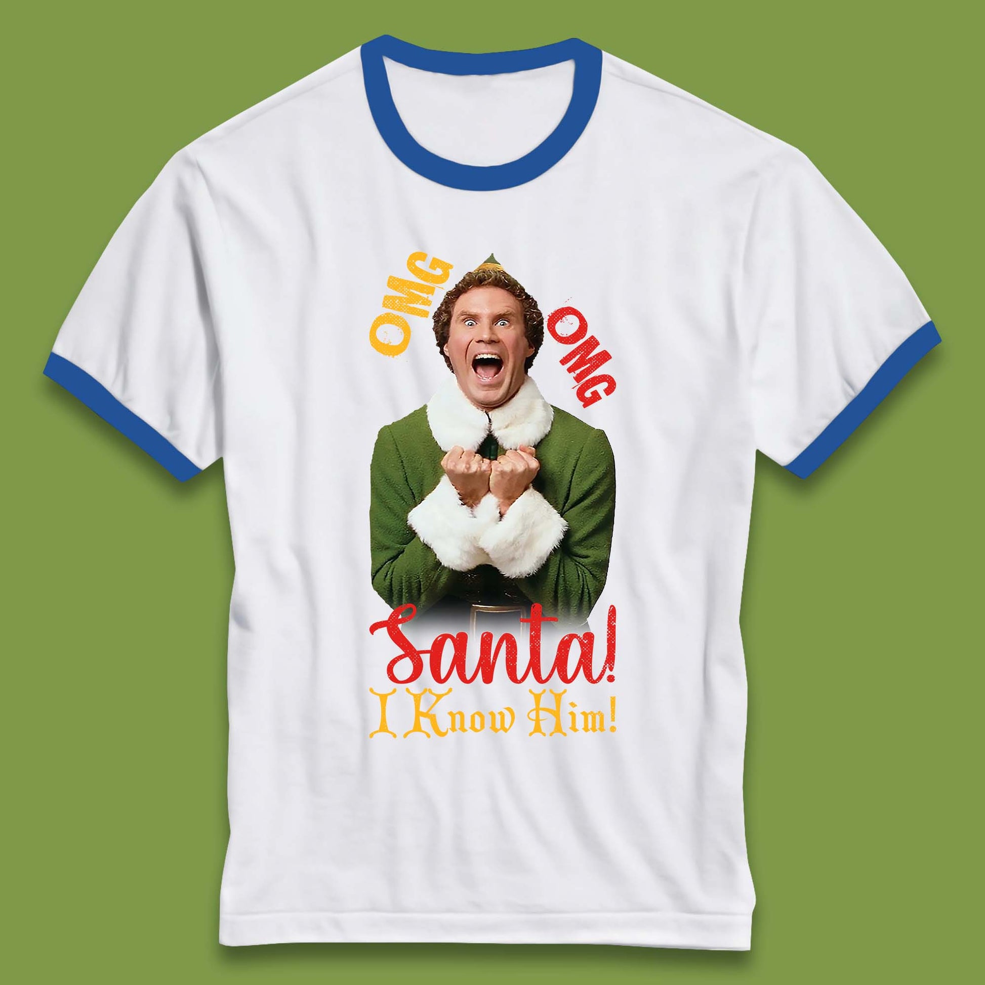elf ringer t shirt