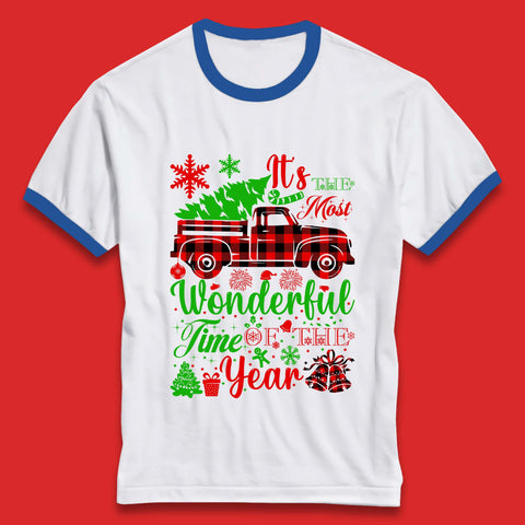 Wonderful Time Of The Year Christmas Ringer T-Shirt