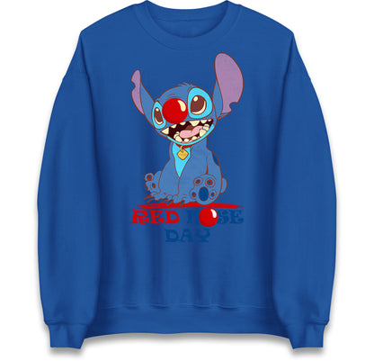 stitch red nose day jumper