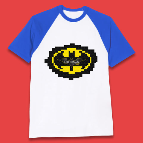 The Lego Batman Movie Superhero Building Bricks Block DC Comics Batman Master Builder Animated Superhero Comedy Film Baseball T Shirt