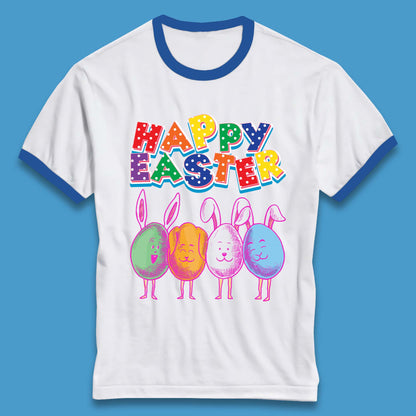 Happy Easter Ringer T-Shirt
