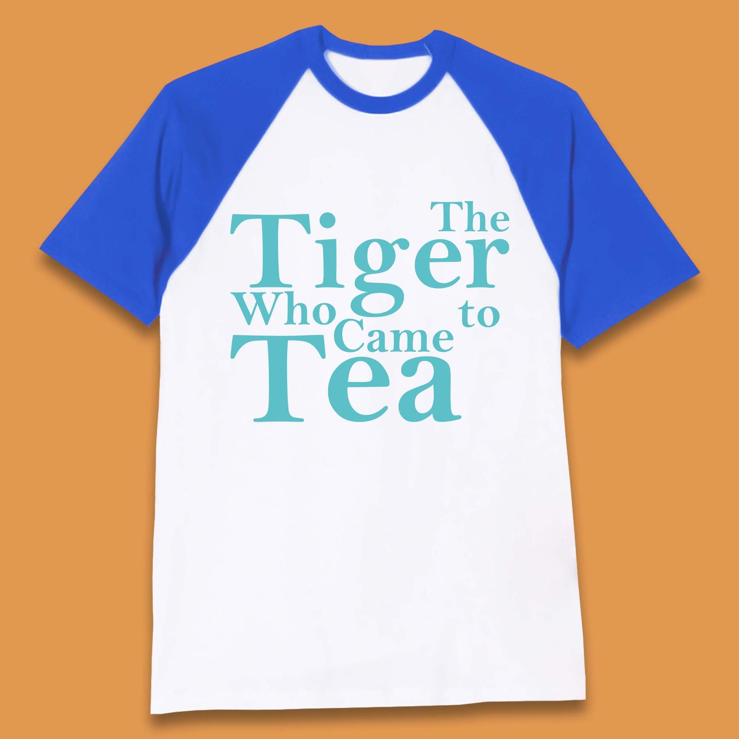The Tiger Who Came To Tea Story Book Baseball T-Shirt