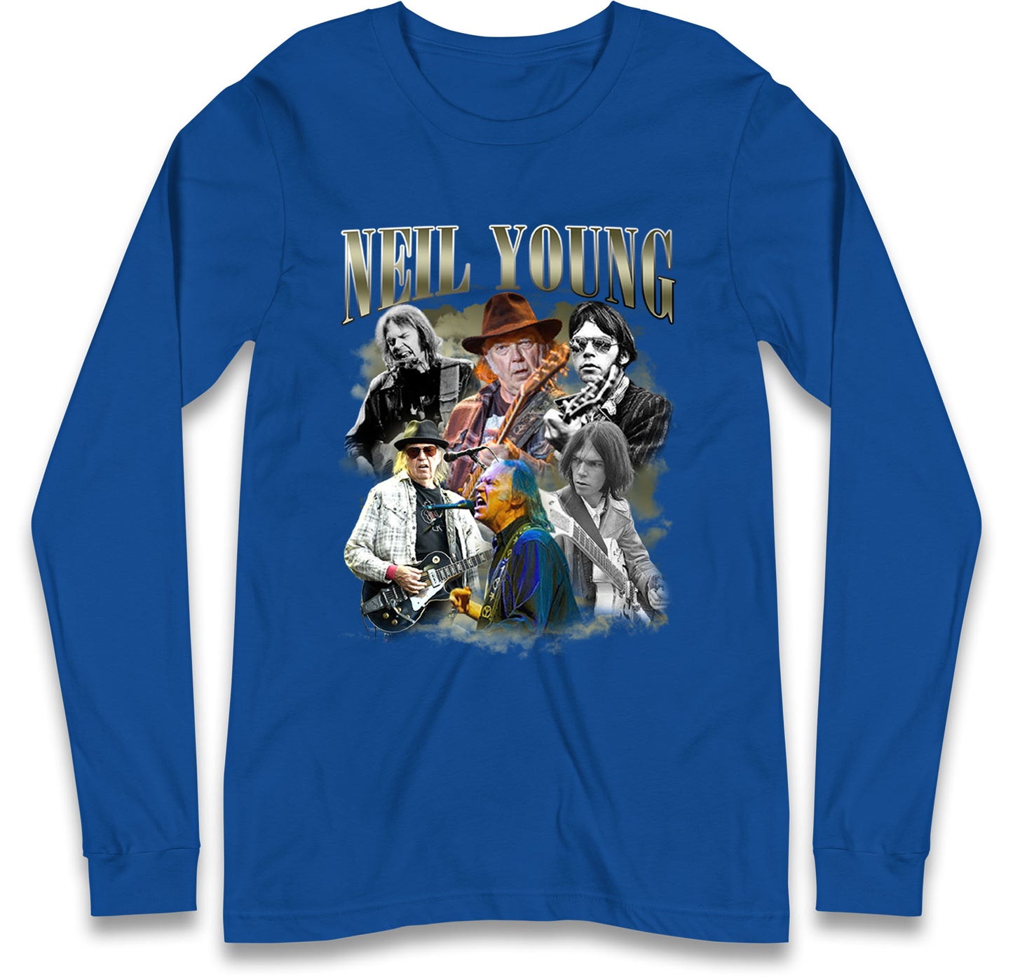 Neil Young Long Sleeve T Shirt